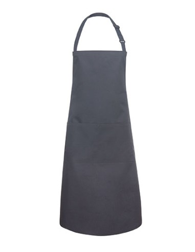KAL-BLS5-Bib Apron Basic With Pocket And Buckle